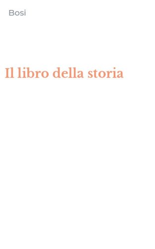 Il libro della storia