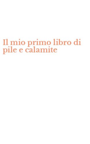 Il mio primo libro di pile e calamite