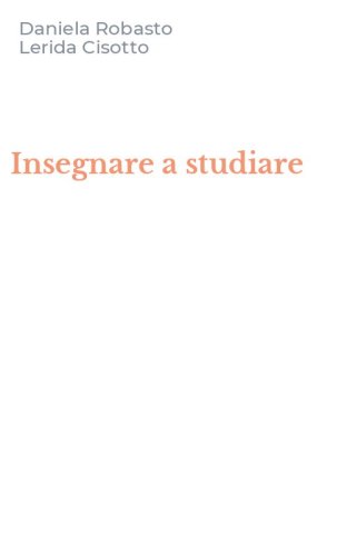 Insegnare a studiare