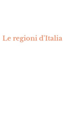 Le regioni d'Italia