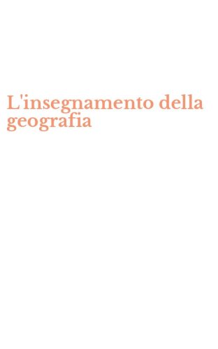 L'insegnamento della geografia