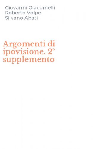 Argomenti di ipovisione. 2&deg; supplemento