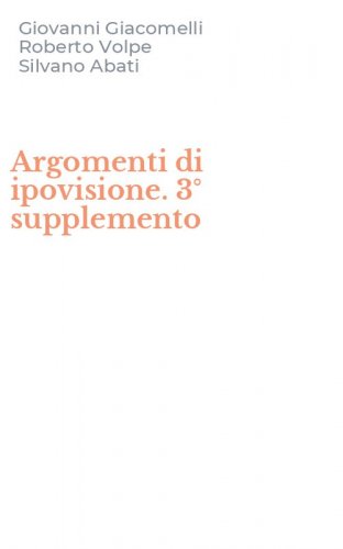 Argomenti di ipovisione. 3&deg; supplemento