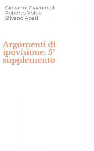 Argomenti di ipovisione. 5&deg; supplemento