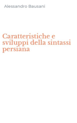 Caratteristiche e sviluppi della sintassi persiana
