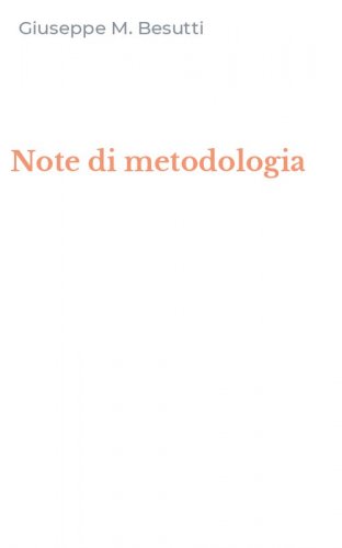 Note di metodologia