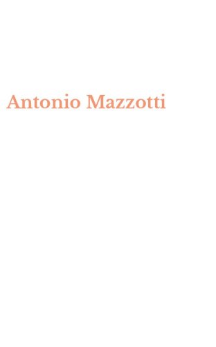 Antonio Mazzotti