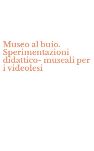 Museo al buio. Sperimentazioni didattico-museali per i videolesi