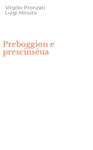 Preboggion e prescins&ecirc;ua