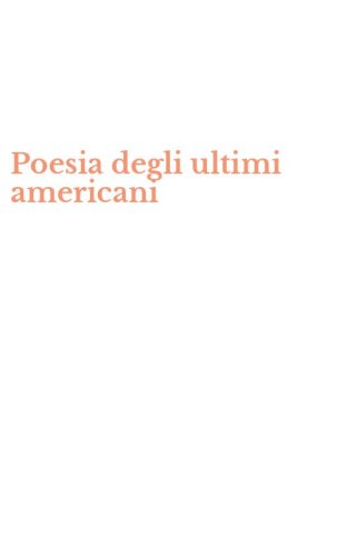 Poesia degli ultimi americani