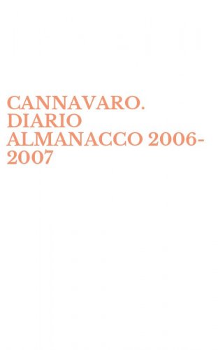 CANNAVARO. DIARIO ALMANACCO 2006-2007