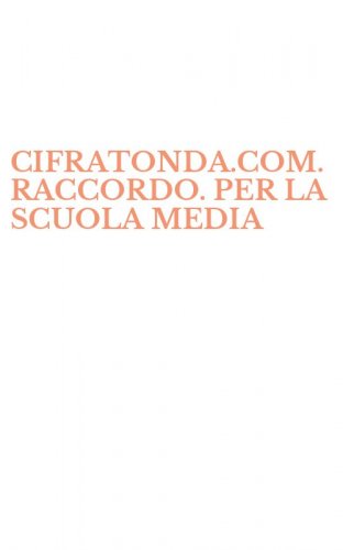 CIFRATONDA.COM. RACCORDO. PER LA SCUOLA MEDIA