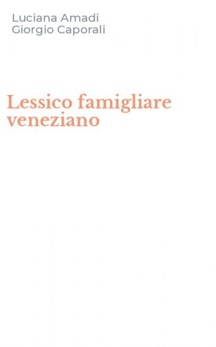 Lessico famigliare veneziano