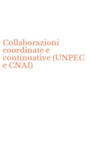 Collaborazioni coordinate e continuative (UNPEC e CNAI)