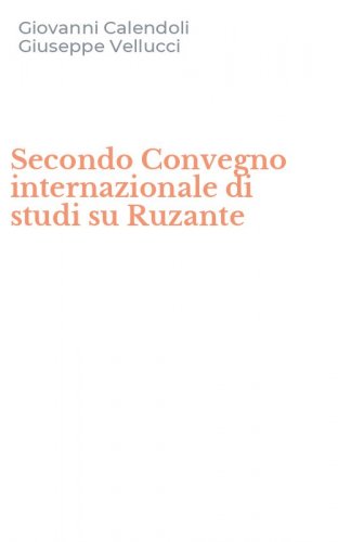 Secondo Convegno internazionale di studi su Ruzante
