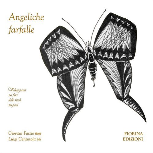 Angeliche farfalle. Volteggianti sui fiori delle verdi stagioni