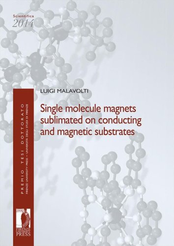 Single molecule magnets sublimated on conducting and magnetic substrates