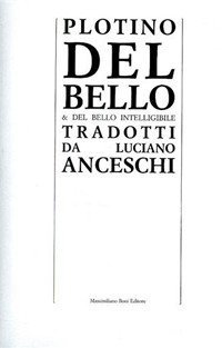 Del bello e del bello intelligibile