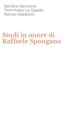 Studi in onore di Raffaele Spongano