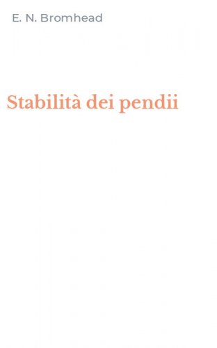 Stabilit&agrave; dei pendii