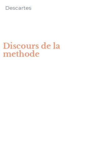 Discours de la methode