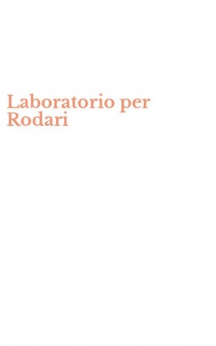 Laboratorio per Rodari