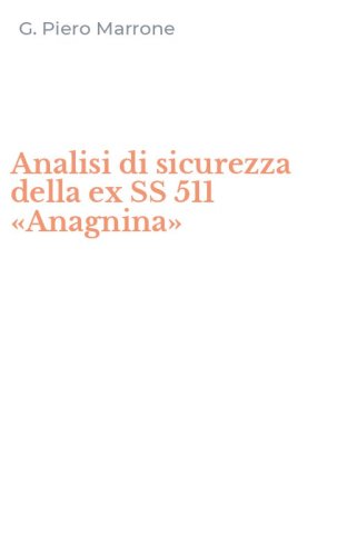 Analisi di sicurezza della ex SS 511 &laquo;Anagnina&raquo;