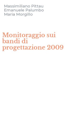 Monitoraggio sui bandi di progettazione 2009