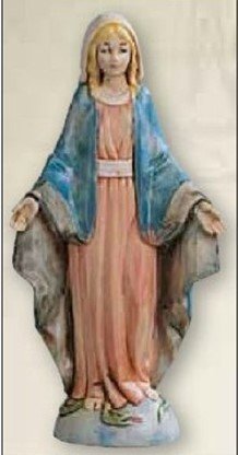 STATUA MADONNA IMMACOLATA - Altezza 11 cm