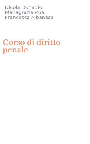 Corso di diritto penale