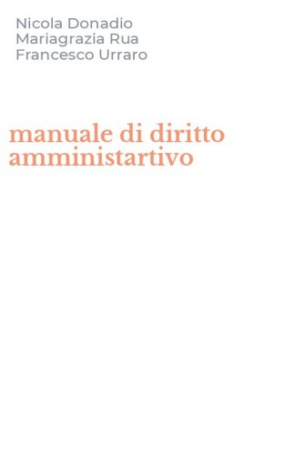 manuale di diritto amministartivo