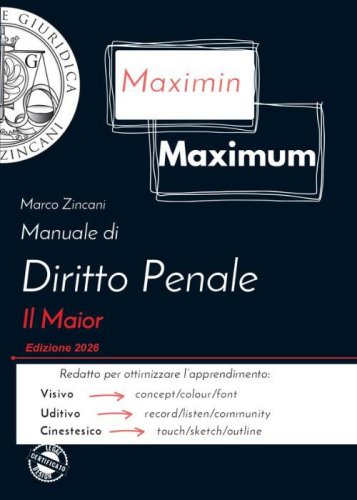 Manuale di diritto penale. Il Maior
