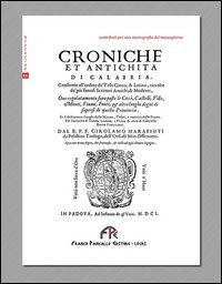 Croniche et antichit&agrave; di Calabria