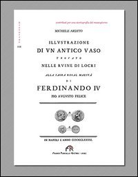 Illustrazione di un antico vaso trovato nelle ruine di Locri