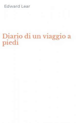 Diario di un viaggio a piedi