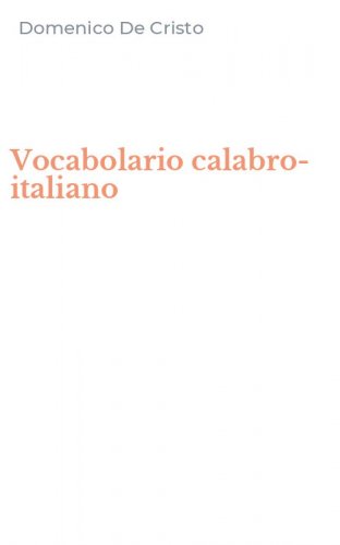 Vocabolario calabro-italiano