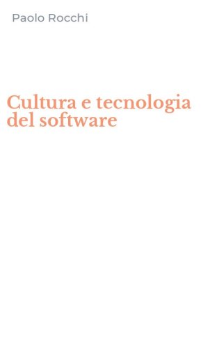 Cultura e tecnologia del software