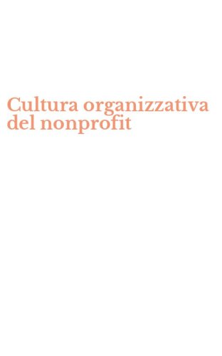 Cultura organizzativa del nonprofit