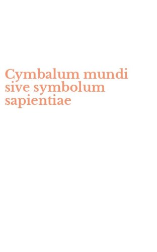 Cymbalum mundi sive symbolum sapientiae