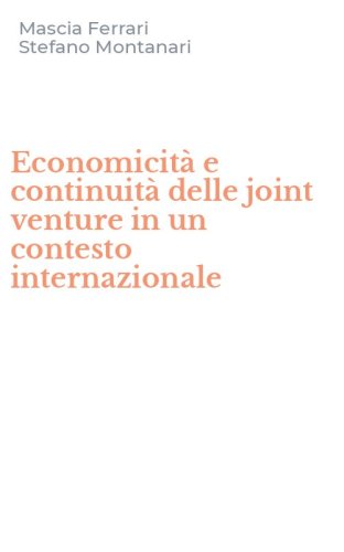 Economicit&agrave; e continuit&agrave; delle joint venture in un contesto internazionale