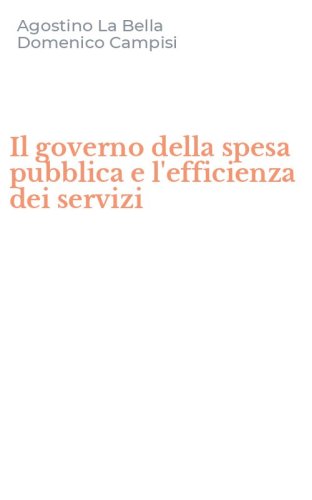 Il governo della spesa pubblica e l'efficienza dei servizi