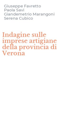 Indagine sulle imprese artigiane della provincia di Verona
