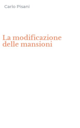 La modificazione delle mansioni