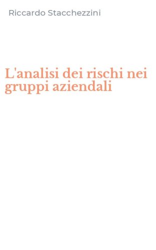 L'analisi dei rischi nei gruppi aziendali