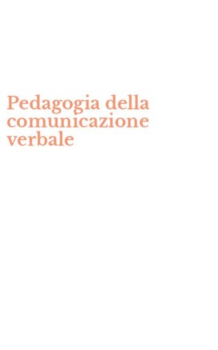 Pedagogia della comunicazione verbale