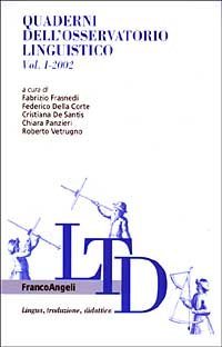 Quaderni dell'Osservatorio linguistico