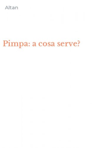 Pimpa: a cosa serve?