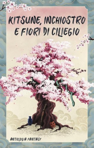 Kitsune, inchiostro e fiori di ciliegio