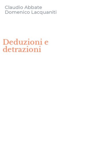 Deduzioni e detrazioni
