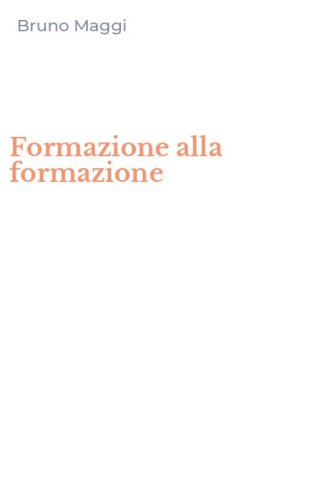 Formazione alla formazione